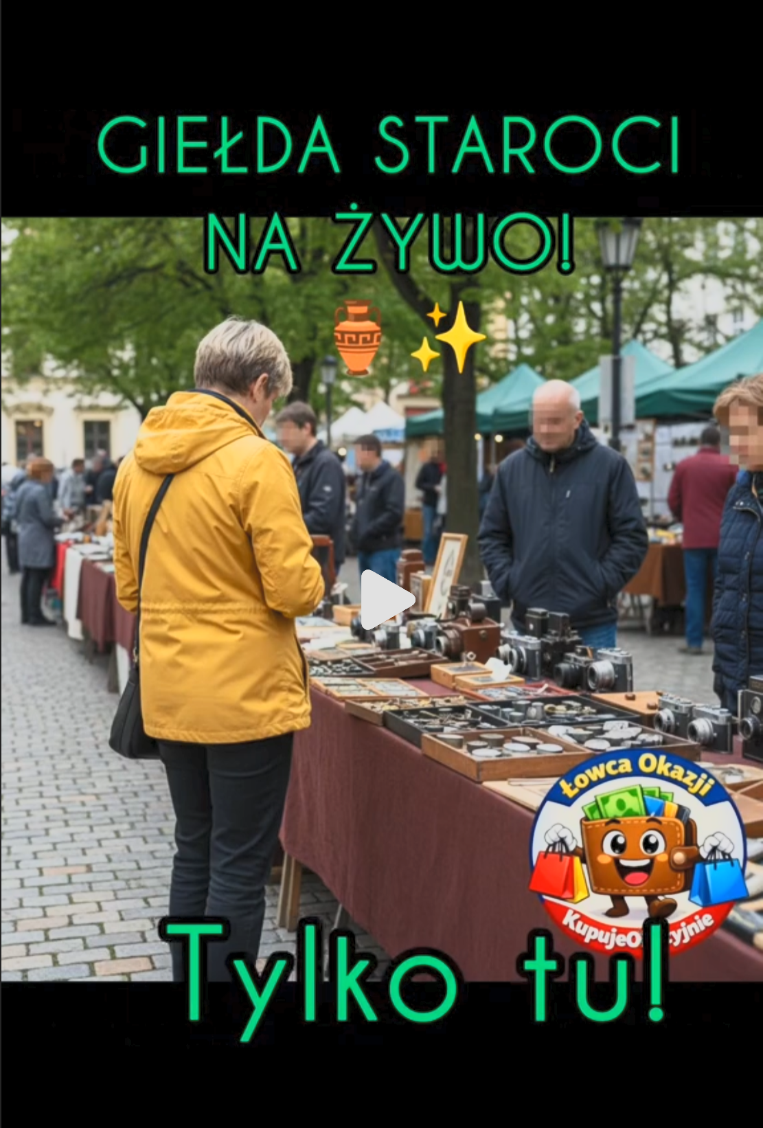 Okazja: 🔥Giełda Staroci LIVE!🔥Kto idzie ze mną na łowy? 🕵️‍️💎